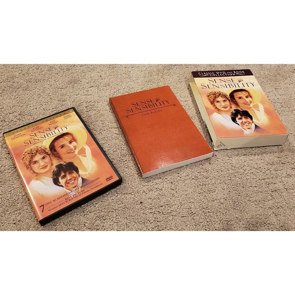 Sense and Sensibility (DVD, 2004, Classic DVD and Book Collection) Jane Austen - Picture 2 of 7